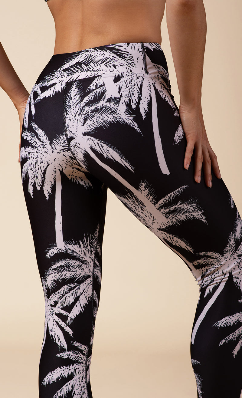 PALM YOGA LEGGINGS - Main Image